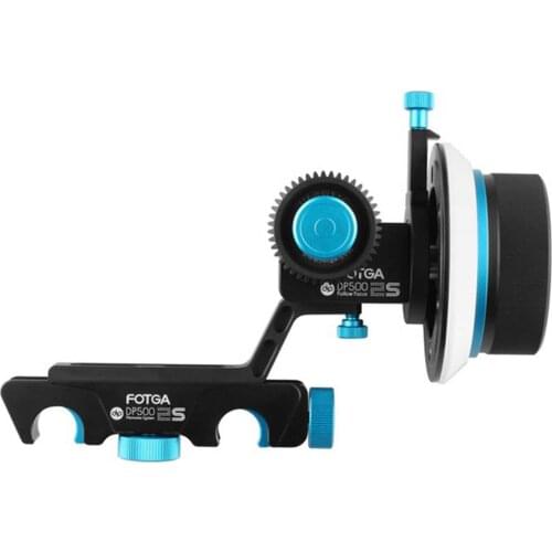 Fotga upgrade QR DP500IIS dampen Follow focus for DSLR HDSLR HDV 5DII III 7D D90 RED BMCC 1DC 5DIII C100 FS700 A7S