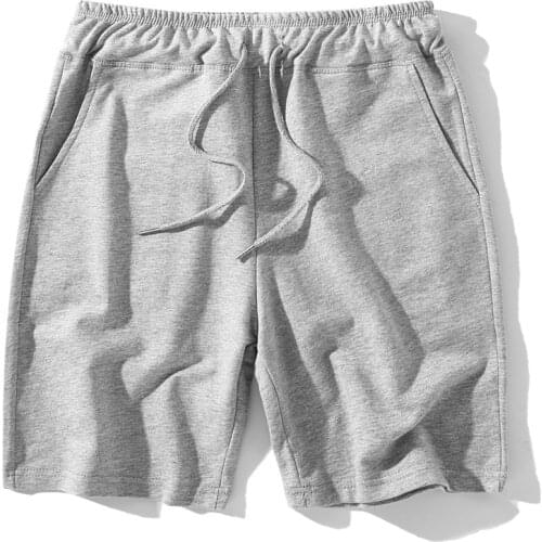 2021 Summer New Drawstring Shorts Men Casual Jogger Sweathshorts Plus Size Workout Gym High Quality Shorts