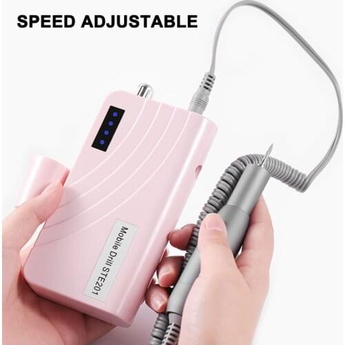 Nail Polishing Machine Electric Nail Drill Machine Rechargeable Pen Style ManicureTools @ME88