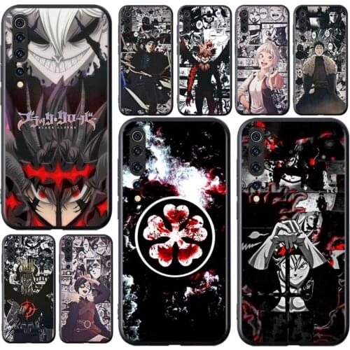 Anime Black Clover For Xiaomi Mi 11i 11 10T 10 9T 9 A3 8 Lite CC9 SE Note10 Lite Ultra Pro Soft Silicone Phone Case