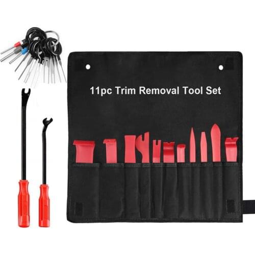 Auto Trim Removal Tool Set Car Auto Radio Audio Repair Kit Door Dash Trim Pry Clip Stereo Panel Installer Repair Pry Tool Kits