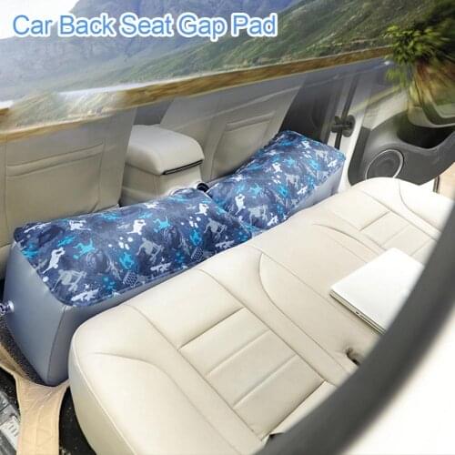 Car Inflatable Mattress Car Back Seat Inflatable Gap Pad Air Bed Cushion for Children Self-driving Tour Bed Car Travel Camping