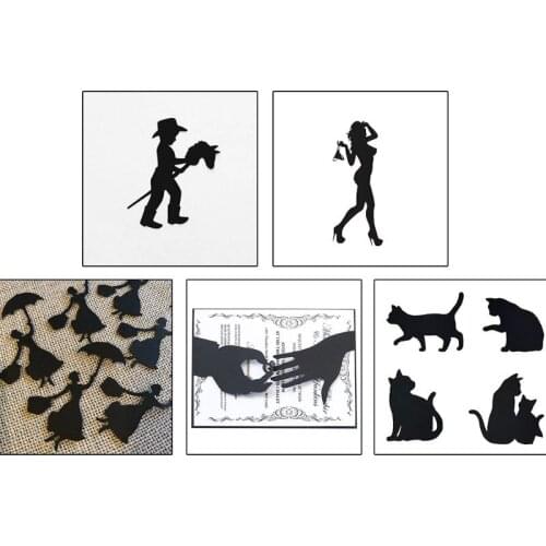 Engaged Ring Metal Cutting Dies Stencil DIY Scrapbooking Album Stamp Paper Card Embossing Decor Craft M17D