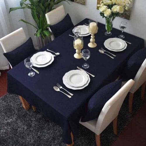 Europe Style Solid Color Table Cloth Cover Placemat Cushion Cover Table Runner Photography Cloth Decor Coffee Table Writing Desk