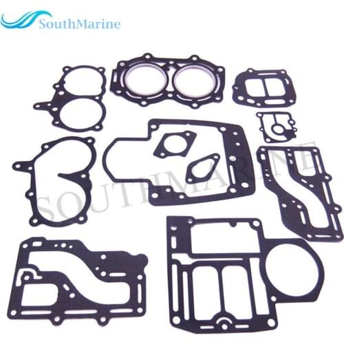 Boat Motor Complete Seal Gaskets Kit for Mercury Mariner 2-Stroke 9.9HP 15HP 18HP Outboard Engine