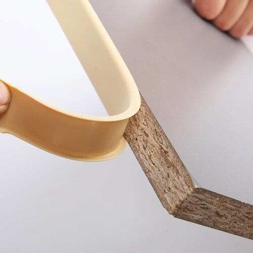 U-Shaped Self-Adhesive Edge Strip Banding Tape Furniture Wood Board Cabinet Table Chair Protector Cover