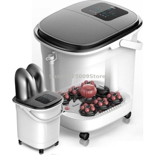 Foot Bathtub Full Automatic Massage Heating Electric Deep Bucket Over Calf Foot Wash Basin Foot Bath Bucket Wu Xin
