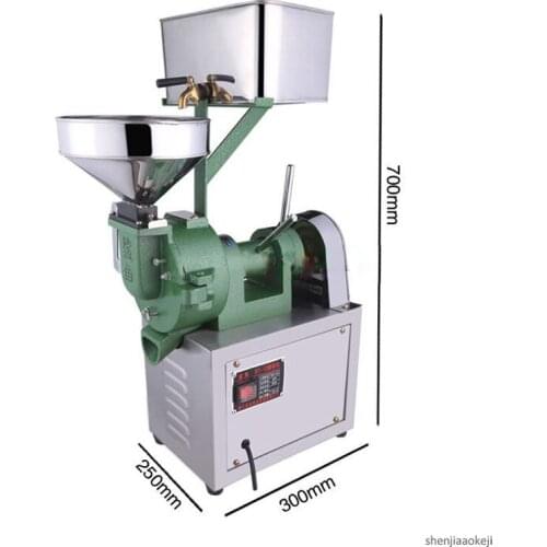 Stone grinding refiner MJ-12 Household rice paste machine intestine flour rice pulp machine Commercial wet-use grinder 220v 550w