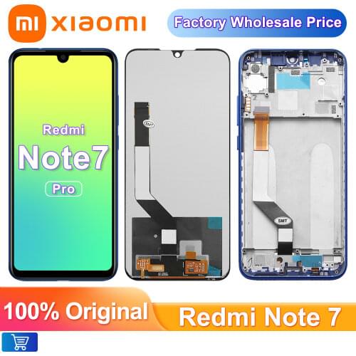 6.3''Original for Xiaomi Redmi Note 7 LCD Display Screen Touch Digitizer Assembly Redmi Note7 Pro M1901F7G LCD Display 10 Touch