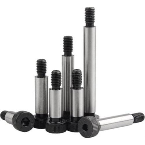 5pcs M5 M6 M8 M10 M10 dia 6mm 8mm 10mm 12mm 12.9 Grade Alloy Steel Hexagon Socket Head Bearings Shoulder Screw Bolt