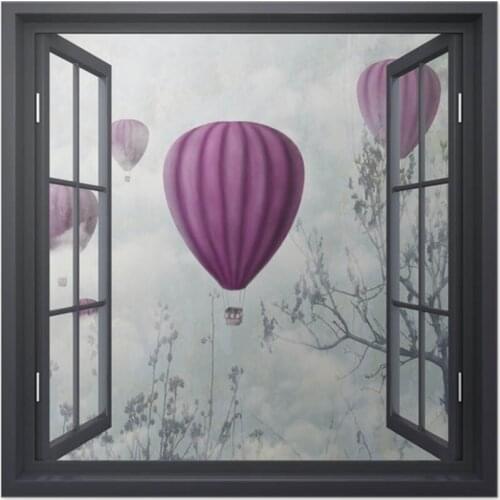 5d Diy Full Square Round Diamond Painting Embroidery"Window Scenery"Cross Stitch Rhinestone Diamond Mosaic Friend Gift