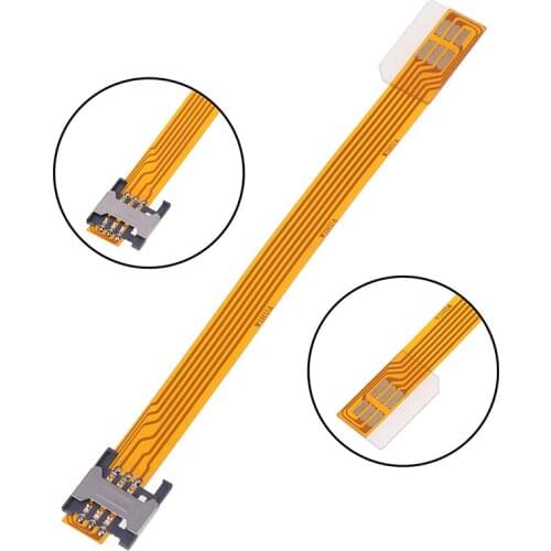 Sim Card Small To Small Converter Adapter Cable Extender Small Card Open Card For Mobile Phones Sim Card
