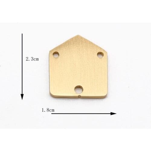 Beadsland 3pcs a packet irregular pendant man women diy necklace accessory fashionable characteristic pendant