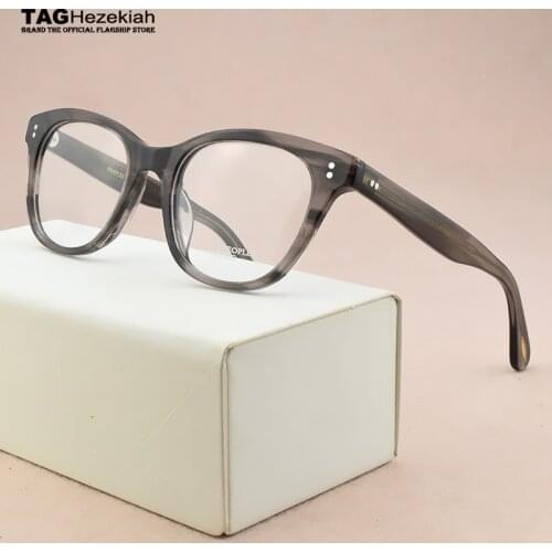 Brand vintage glasses frame women spectacle frames High quality Retro fashion myopia prescription eyeglass frames men OV5408U
