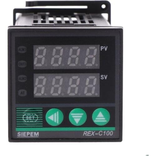 PID Digital Temperature Controller REX-C100 0 To 400Degree K Type Input SSR Output