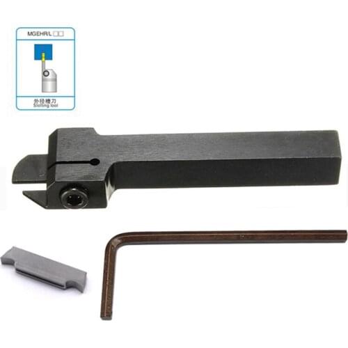 1PC MGEHR1010-2/ MGEHR1212-2/ MGEHR1616-2/ MGEHR2020-2/ MGEHR2525-2 Tool Holder+10PCS MGGN200-G Inserts
