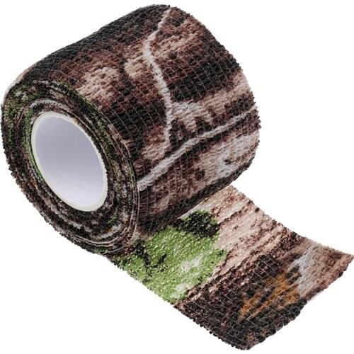 Army Camo Wrap Shooting Hunting Camouflage Stealth Tape 5cm 2.2m Hunting Accessories acom cassette