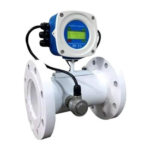 Flow sensor caudal Wall-mounted/pipeline type ultrasonic heat flow meter with temperature sensor PT100