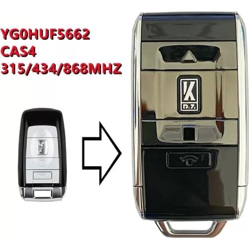 CN078005 Smart Key for Rolls-Royce Phantom Style Remote Car Key 315MHZ 433MHZ 868MHZ ID49 Chip