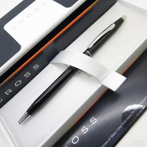 Cross AT0082-77 Classic Century Black Lacquer Ballpoint Pen | Cross Pen | İsme Special Pen