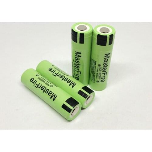 MasterFire 4pcs/lot Original NCR18650PF 18650 3.7V 2900mAh Rechargeable Battery Lithium Batteries 10A Discahrge For Panasonic