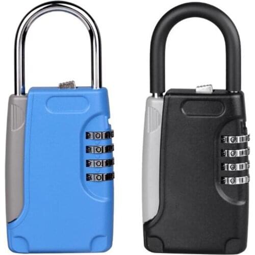 Metal Mechanical Key Storage Box Box Metal Hook Type Password Key Box Key Safe