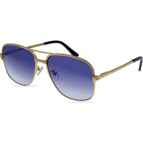 Fashion Polarized Sunglasses Ladies Retro Metal Double Beam Cool Full Frame Glasses Frame Driving Riding HD Sunglasses