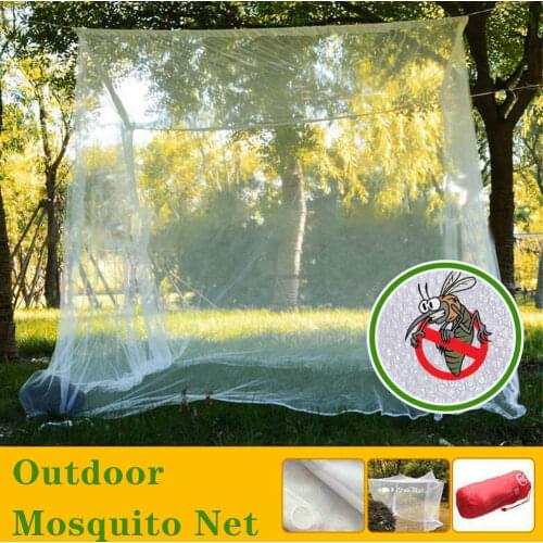 Outdoor Camping Mosquito Net Prevent Pest with Storage Bag Insect Tent Large Travel Camping Repellent Tent Hanging Bed Fishing