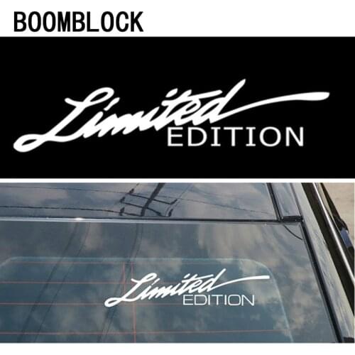 Car Body Sticker LIMITED EDITION Creative Vinyl Decal for Fiat 500 Renault Megane 2 Clio Duster Mitsubishi Asx Lancer Outlander