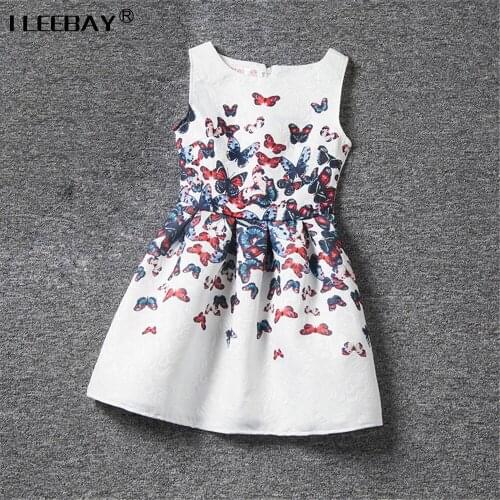 Teenage Girls Dresses Summer 2018 Baby Girl Dress Print Kids Dresses for Girls Party Princess Tutu Dress Vestido Infantil Fille