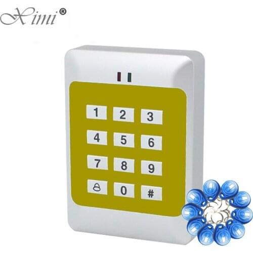 Special Price Free shipping+10 RFID Tag+RFID Proximity Card Access Control System RFID/EM Keypad Card Access Control Door Opener