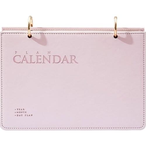 Standing Flip Desk Calendar Desktop Date Notepad Home Office Daily Schedule Table Planner