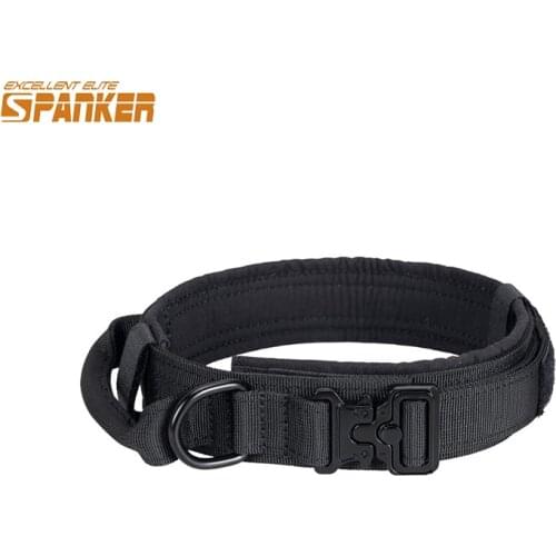 EXCELLENT ELITE SPANKER Dog Tactical Collar LED Nylon Necklace Outdoor Training Dog Collars For Large and Small Dogs Accessories