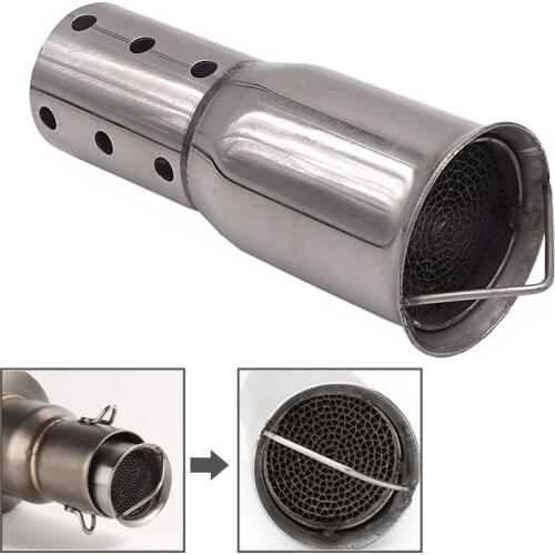 NEW Universal 51mm Catalyst DB Killer baffle for Motorcycle Exhaust Muffler Silencer Noise Sound Eliminator For Off Road Bike