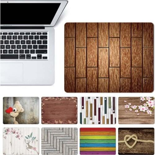 Waterproof Mousepad for Gaming Laptop Computer Desk Mat Mouse Pad Wood Series Pattern Office Desk Accessories Universal