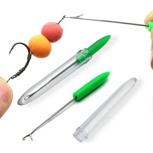 1PCS Carp Fishing Bait Needles With Cap For Carp Fishing Rigs Carp Bait Accessories Pop Up Boilies Carp Lure Fishing Tackle