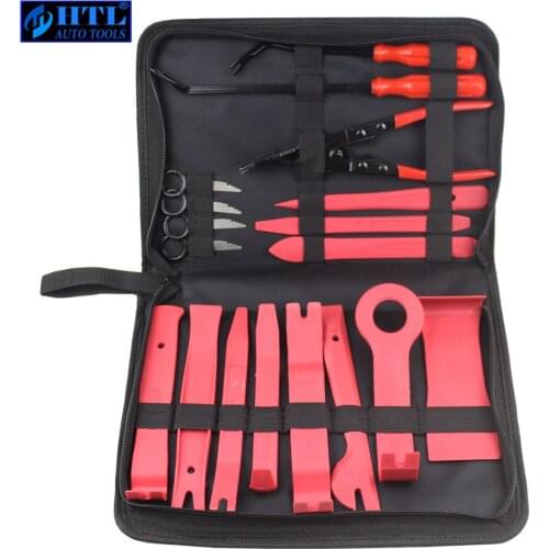 19pcs /Bag Car Disassembly Tools DVD Stereo Refit Kits Interior Plastic Trim Panel Dashboard Installation Removal Repair Tools