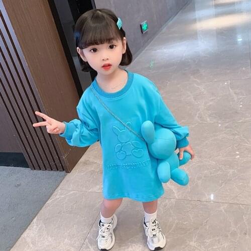 2pcs Girl Sets Children Kids Clothe Cute Winter Long Sleeve Classic Outfit with Bag for 1-12T Casual Birthday Party Holiday Suit