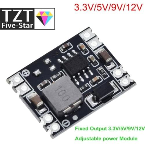 DC-DC 3A Buck Step-down Power Supply Module 5V-12V 24V to 5V 3.3V 9V 12V Fixed Output High-Current