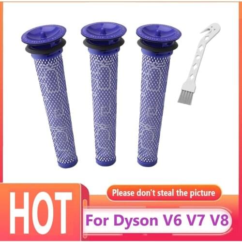 For Dyson V6 V7 V8 DC62 DC61 DC58 DC59 DC74 Parts Pre Motor Washable HEPA Filter Motor Head Vacuum Cleaner Accessories