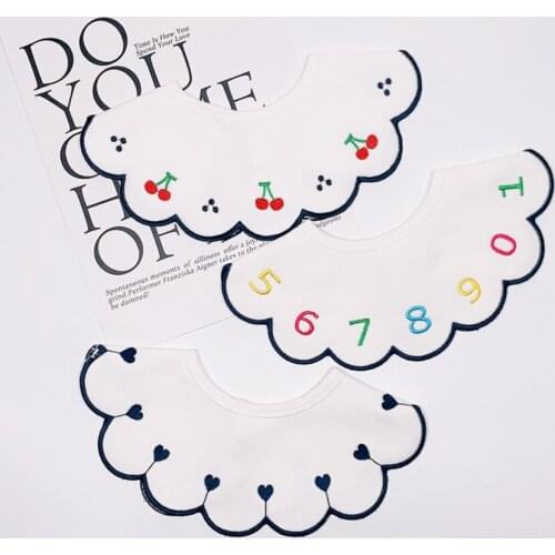 Burp Cloths Kids Accessories Cute Baby Feeding Bibs Newborn Bibs Burp Cloths Cotton Kid Scarf Infant Bandana Bibs Babero Bebe