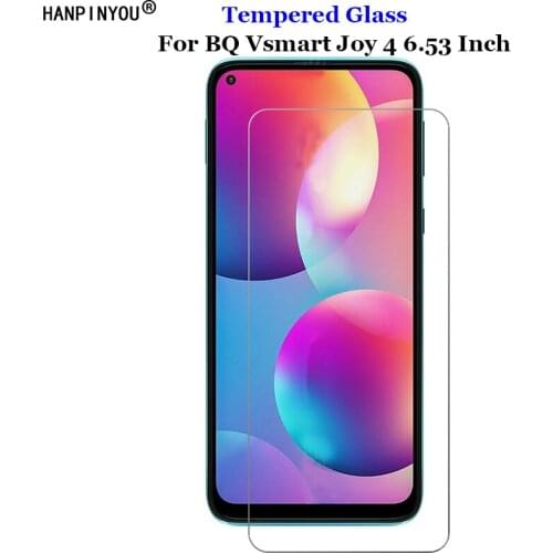 For BQ Vsmart Joy 4 Joy4 6.53" Tempered Glass 9H 2.5D Premium Screen Protector Protection Film