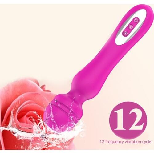 Masturbation Toys Sex Supplies Vibrating Stick Silicone Waterproof For Couples Female Wand Vibrators Abs Sex Anal Toys For Women