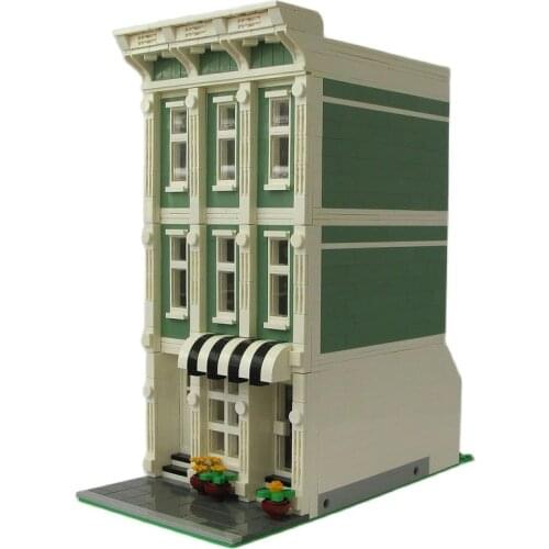 City House Architecture Villa And Cottage Compatible Lepinng Model Building Blocks Girls Friends Kid Toy for Children Educationa