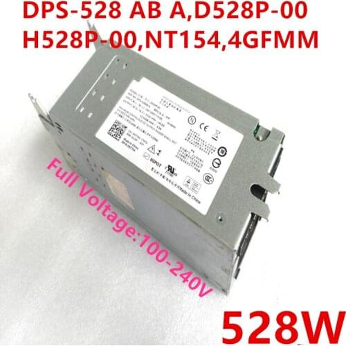New Original PSU For Dell PowerEdge T300 528W Power Supply DPS-528AB A D528P-00 H528P-00 NT154 4GFMM