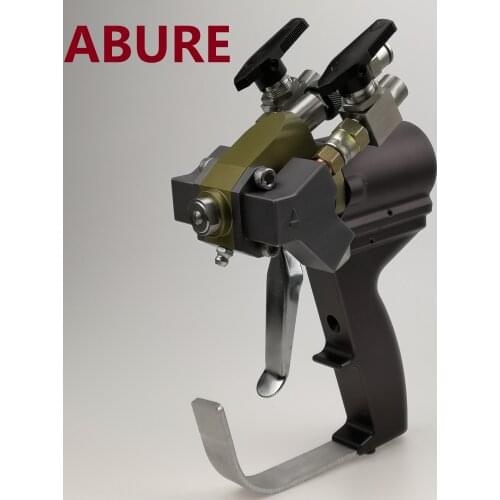 ABURE A5 Flat Pattern Spray Polyurea Gun, Spray Polyurethane Foam Insulation gun
