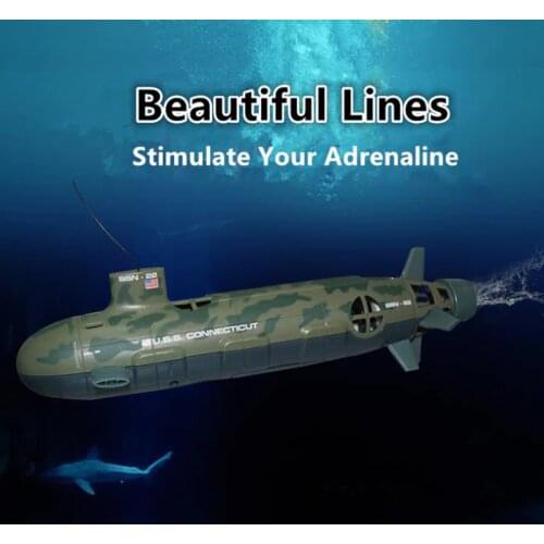 Omnibearing remote control Seawolf upgrade version RC Big submarine 6-Channel 35cm RC Nuclear power Submarine kids toy