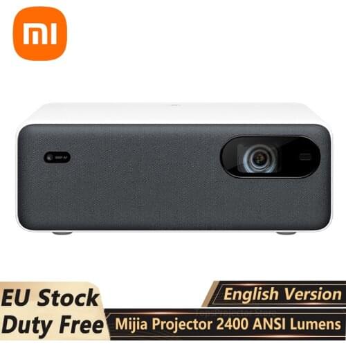 Xiaomi Mijia Projector 2400 ANSI Lumens 1080P Full HD ALPD 3.0 HDR MIUI TV Wifi Bluetooth 2GB+16GB 150Inch Laser Home Theater