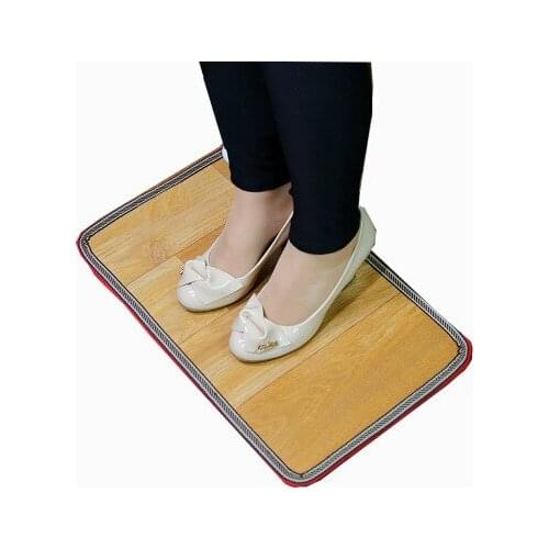ST-50,30x50cm Leather Electric Heating Pad 2 Gear Foot Warmer Heat Mat Feet Leg Warmer Carpet Thermostat Warming Tools Home Offi