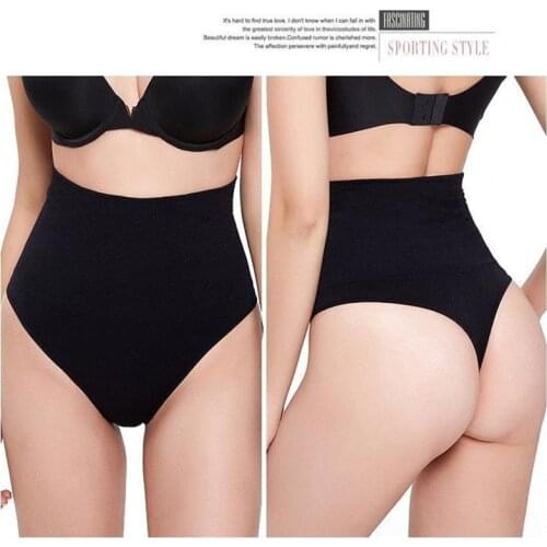 Butt Lifter Seamless Women High Waist Shaping Panties Sexy Thong Body Shaper Slimming Tummy Underwear Control panty shapers